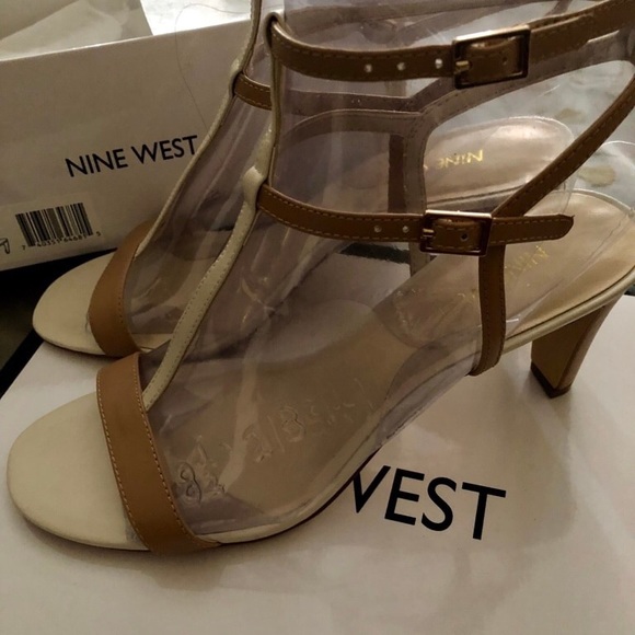 Brand NEW~Nine West Dacey T-Strap Dress Sandals - Picture 3 of 7